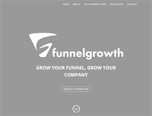 Tablet Screenshot of funnelgrowth.com